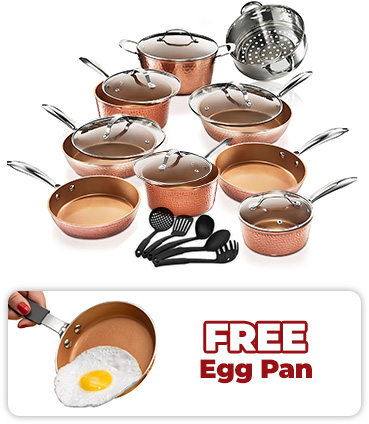 Gotham Steel 12 inch Hammered Fry Pan with Lid, Nonstick, Oven Safe, Dishwasher Safe, Multicolor